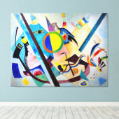 Toile KANDINSKY - CERCLE MULTICOLORED - 1921 - Bauhaus - (Insitu (Plancher de Bois))