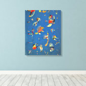 Toile Kandinsky - Ciel bleu (Insitu (Plancher de Bois))