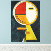 Toile KANDINSKY - COMPENSATION INSTABLE - 1930 - Bauhaus (Insitu (Plancher de Bois))