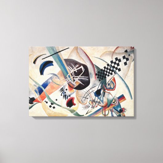 Toile Kandinsky Composition Peinture Abstraite (Recto)