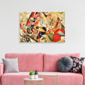 Toile Kandinsky Composition Peinture Abstraite (Insitu(Salon))