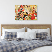 Toile Kandinsky Composition Peinture Abstraite (Insitu(Chambre))