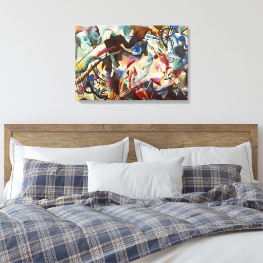 Toile Kandinsky Composition VI Peinture Abstraite (Insitu(Chambre))