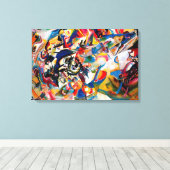 Toile Kandinsky Composition VII Peinture Abstraite (Insitu (Plancher de Bois))