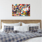 Toile Kandinsky Composition VII Peinture Abstraite (Insitu(Chambre))