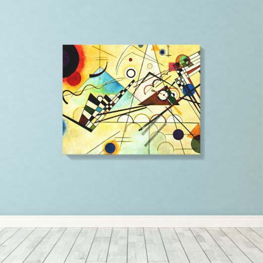 Toile Kandinsky - Composition VIII (Insitu (Plancher de Bois))