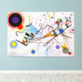 Toile KANDINSKY - COMPOSITION VIII - 1923 - Bauhaus - (Insitu (Plancher de Bois))