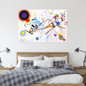 Toile KANDINSKY - COMPOSITION VIII - 1923 - Bauhaus - (Insitu(Chambre))