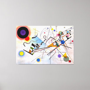 Toile KANDINSKY - COMPOSITION VIII - 1923 - Bauhaus -