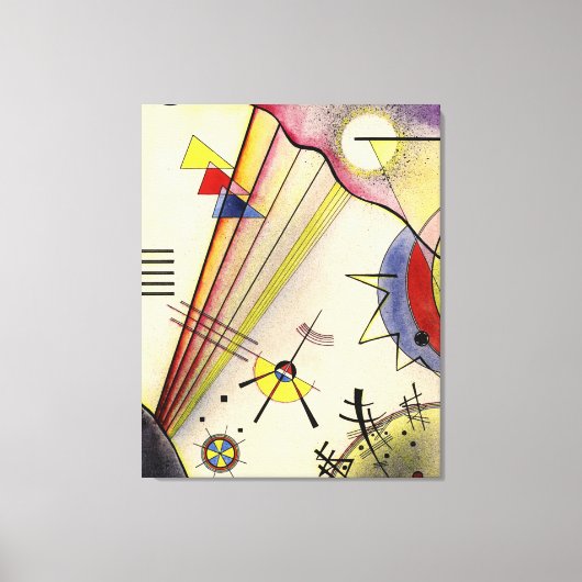 Toile Kandinsky - Connexion Claire (Recto)