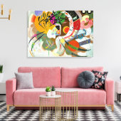Toile Kandinsky - Courbe Dominante (Insitu(Salon))
