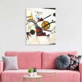 Toile Kandinsky - Dans le Carré noir (Insitu(Salon))