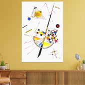 Toile KANDINSKY - DELICATE TENSION - 1923 - Bauhaus - (Insitu(Salon))