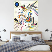 Toile KANDINSKY - DIAGONAL - 1923 - Bauhaus - (Insitu(Chambre))