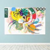 TOILE KANDINSKY - DOMINANT CURVE - 1936 - (Insitu (Plancher de Bois))