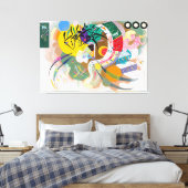 TOILE KANDINSKY - DOMINANT CURVE - 1936 - (Insitu(Chambre))