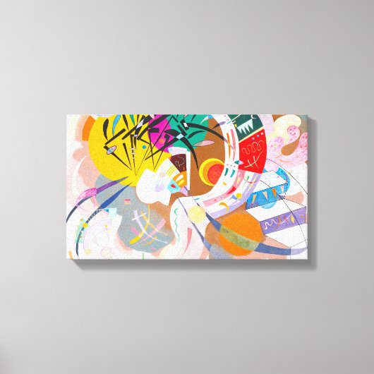 Toile Kandinsky Dominant Curve Canvas (Recto)