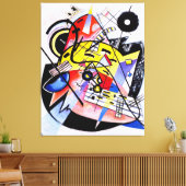 Toile KANDINSKY - DOT BLANC - 1923 - Bauhaus - (Insitu(Salon))
