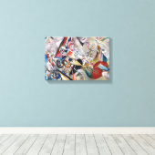 Toile Kandinsky En Gris (Insitu (Plancher de Bois))