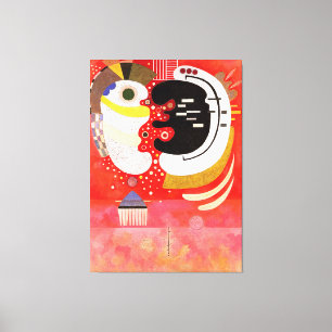 Toile KANDINSKY - ENTRE (Entre deux) - 1934 -