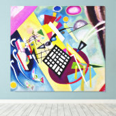 Toile KANDINSKY - GRILLE NOIRE - 1922 - Bauhaus - (Insitu (Plancher de Bois))