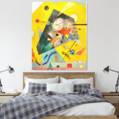 Toile KANDINSKY - HARMONIE TRANQUILLE - 1924 - Bauhaus - (Insitu(Chambre))