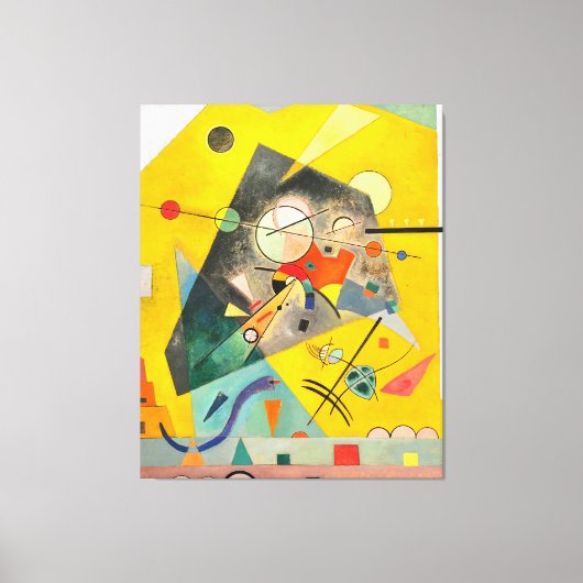 Toile KANDINSKY - HARMONIE TRANQUILLE - 1924 - Bauhaus - (Recto)