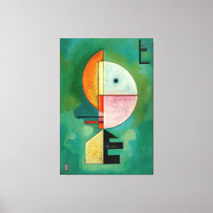 Toile KANDINSKY - Haut (Empor) - 1929 - Bauhaus -