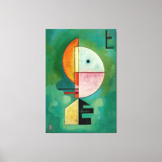 Toile KANDINSKY - Haut (Empor) - 1929 - Bauhaus - (Recto)