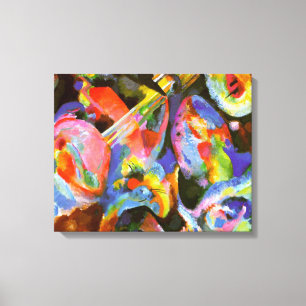 Toile Kandinsky - Improvisation d'inondation, Déluge