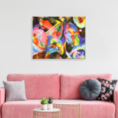 Toile Kandinsky - Improvisation d'inondation, Déluge (Insitu(Salon))