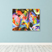 Toile Kandinsky - Improvisation d'inondation, Déluge (Insitu (Plancher de Bois))