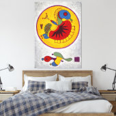 Toile KANDINSKY - INTITULÉ - c. 1944 - Bauhaus - (Insitu(Chambre))