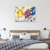 Toile Kandinsky - Jaune Rouge Bleu (Insitu(Chambre))