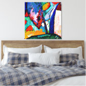 Toile Kandinsky - La cascade, des oeuvres colorées, (Insitu(Chambre))