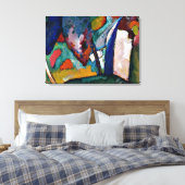 Toile Kandinsky - La cascade, l'art abstrait (Insitu(Chambre))
