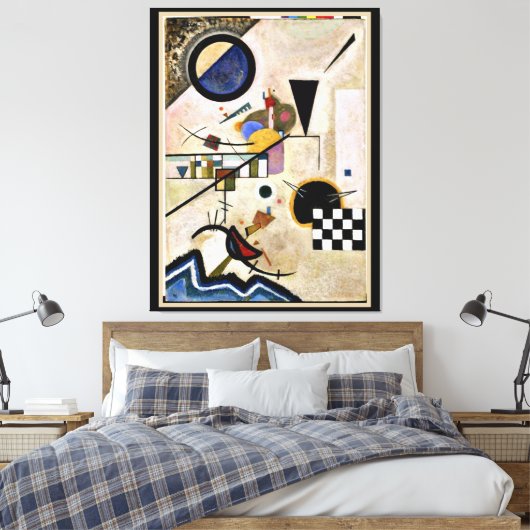 Toile Kandinsky - Les accords s'opposent (Insitu(Chambre))