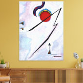 Toile Kandinsky - Ligne angulaire (Insitu(Salon))