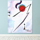 Toile Kandinsky - Ligne angulaire (Insitu (Plancher de Bois))