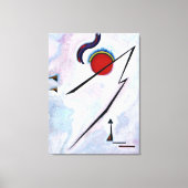 Toile Kandinsky - Ligne angulaire (Recto)