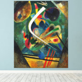 TOILE KANDINSKY - LIGNE BLANCHE - BLANCHE - 1920 - (Insitu (Plancher de Bois))