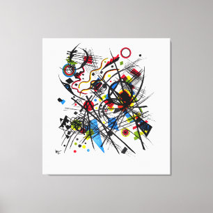 Toile KANDINSKY Lithographie fur die Vierte Bauhausmappe