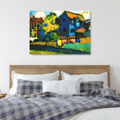 Toile Kandinsky - Maison Bleue Petite (Insitu(Chambre))
