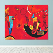 Toile Kandinsky - Mit und Gegen (Insitu (Plancher de Bois))