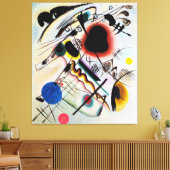 Toile KANDINSKY - NOIR - 1921 - Bauhaus - (Insitu(Salon))