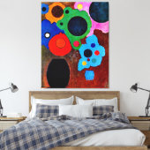 Toile Kandinsky - Noir croissant, (Insitu(Chambre))
