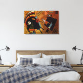 Toile Kandinsky - Noir et Violet (Insitu(Chambre))