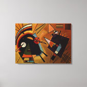 Toile Kandinsky - Noir et Violet (Recto)