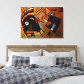 Toile Kandinsky - Noir et Violet (Insitu(Chambre))