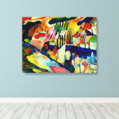 Toile Kandinsky - Paysage avec pluie (Insitu (Plancher de Bois))